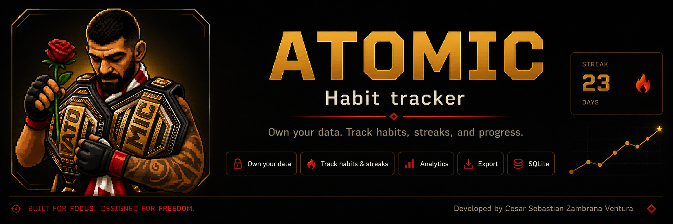 ATOMIC visual identity banner